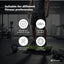 Social Hike 55cm Vibration Plate Machine Full Body Exercise Platform 200W Green