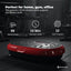 Social Hike 60cm Vibration Plate Machine Full Body Exercise Platform Red