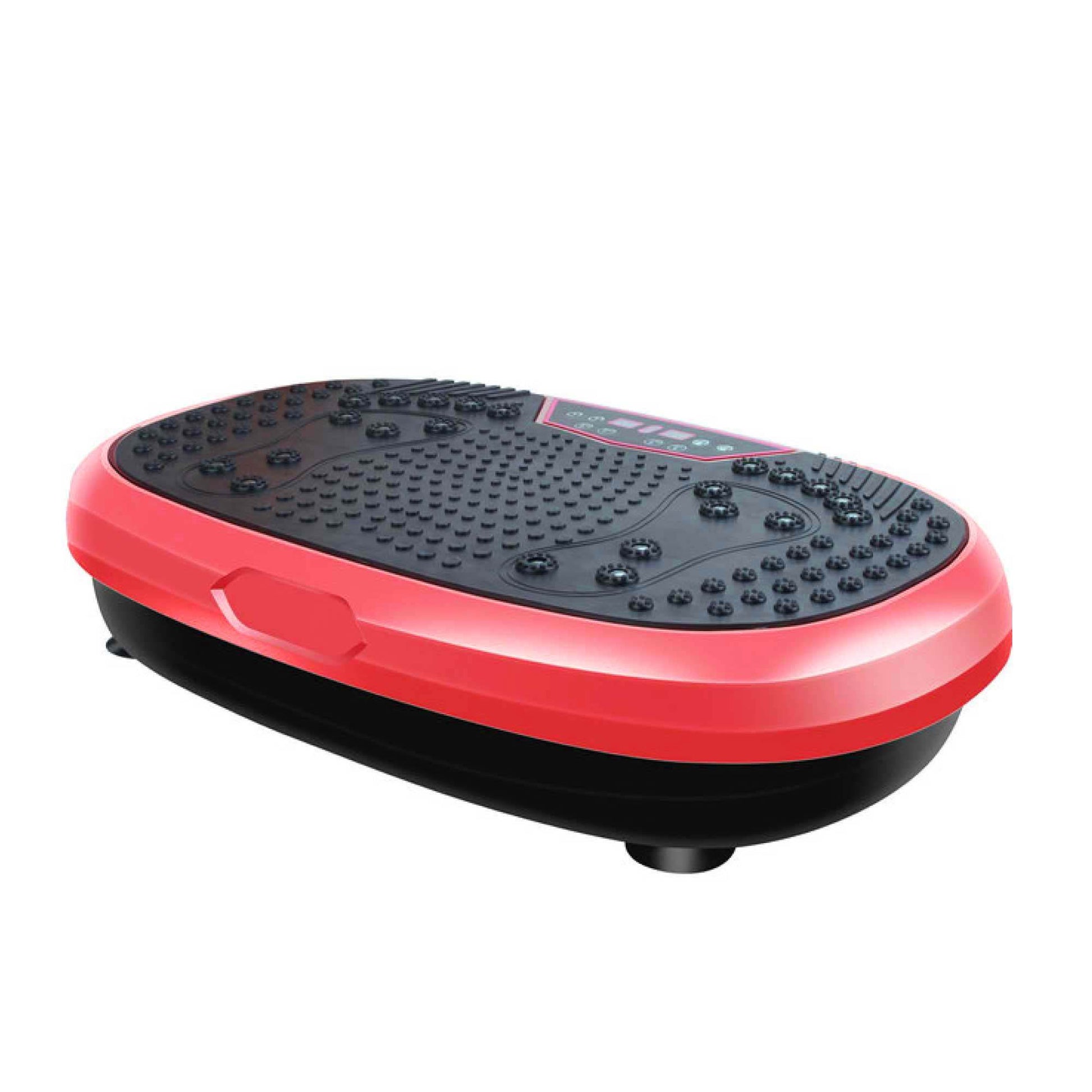 Social Hike 60cm Vibration Plate Machine Full Body Exercise Platform Red