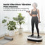 Social Hike 60cm Vibration Plate Machine Full Body Exercise Platform White