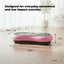 Social Hike 68cm Vibration Plate Machine Full Body Workout Platform Pink