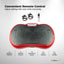 Social Hike 68cm Vibration Plate Machine Full Body Workout Platform Red