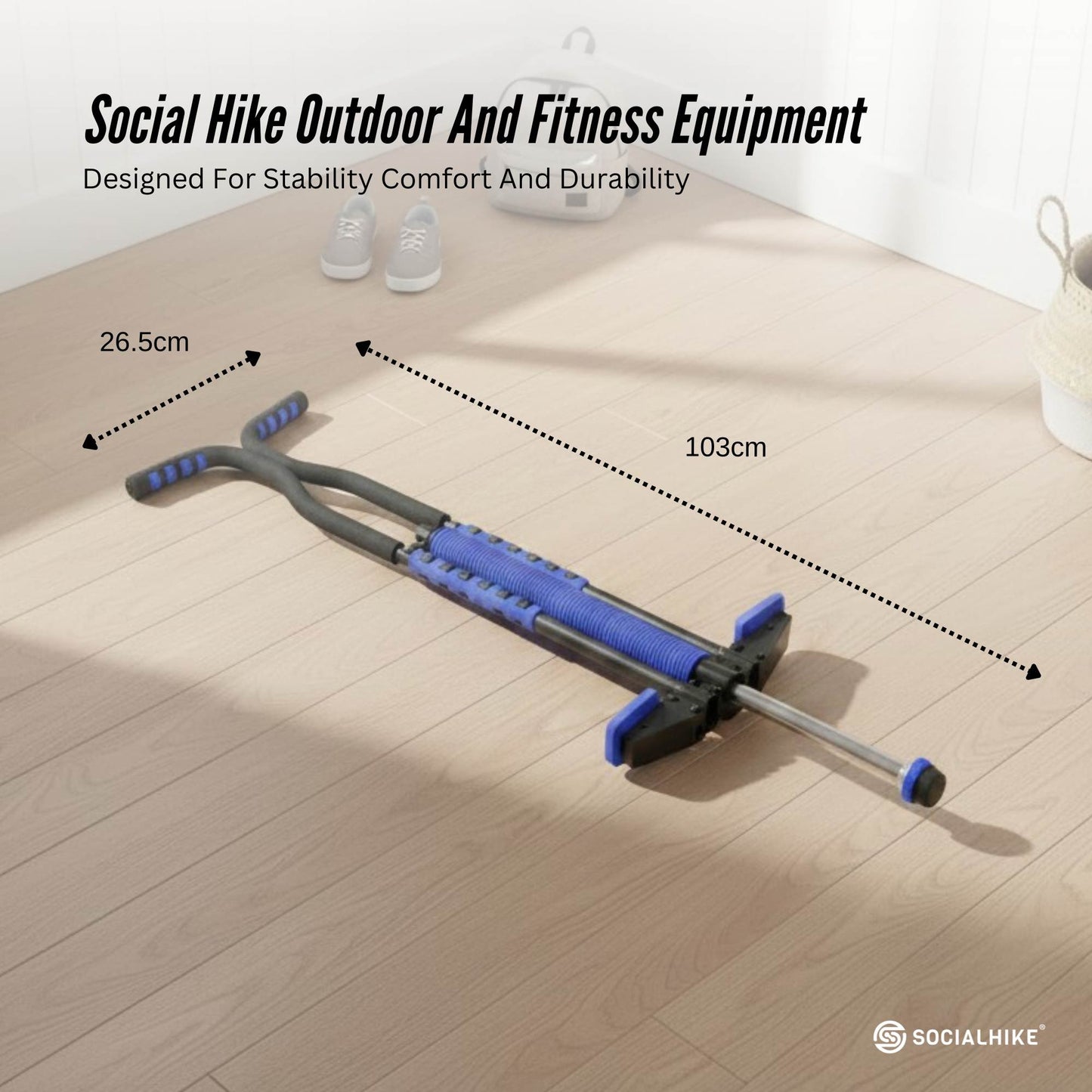 Social Hike Green Pogo Stick - Kids Jumping Jackhammer Exercise Hopper Toy