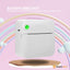 Social Hike Portable Mini Printer White - Inkless Bluetooth Phone Pocket Thermal Printing