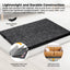 Social Hike Puzzle Board 1000 pcs - Felt Tilting Portable Cover + Drawers Grey