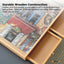 Social Hike Puzzle Board 1500 pcs - Rotating Tabletop with 6 Drawers and Cover