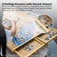 Social Hike Puzzle Board 1500 pcs - Rotating Tabletop with 6 Drawers and Cover