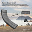 Social Hike Step-Inflating Camping Mattress Lightweight Waterproof Sleeping Grey