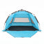 Weisshorn Beach Tent 3-4 Person Pop Up Sun Shade UPF 50 Automatic Outdoor Blue
