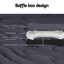 Giselle Bedding 3-Zone Pillowtop Mattress Topper 1000GSM for Back Pain Relief Washable with 45cm Deep Pocket Double