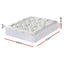 Giselle Bedding 5cm Pillowtop Mattress Topper 1000GSM Thick Soft Bamboo Cooling Pad for Back Pain Relief & Guest Bed, Washable Overfilled Cover with 45cm Deep Pocket Queen