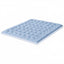 Giselle Bedding Pillowtop Mattress Topper 5cm Reversible Cooling & Soft Coral Fleece Pad for Back Pain Relief, Washable Skin-friendly Bed Protector with 45cm Deep Pocket Double