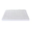 Giselle Bedding Pillowtop Mattress Topper 5cm Reversible Cooling & Soft Coral Fleece Pad for Back Pain Relief, Washable Skin-friendly Bed Protector with 45cm Deep Pocket Queen
