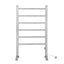 Devanti Electric Heated Towel Rail Rack 6 Bars Freestanding Clothes Dry Warmer