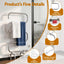 Devanti Electric Heated Towel Rail Rack 5 Bars Freestanding Clothes Dry Warmer