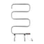 Devanti Electric Heated Towel Rail Rack 5 Bars Freestanding Clothes Dry Warmer