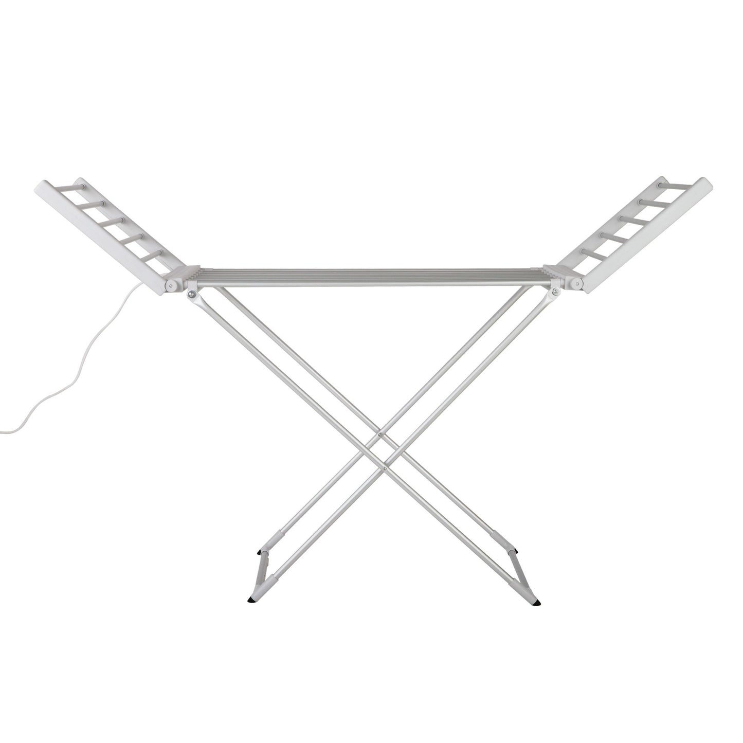 Devanti Electric Heated Towel Rail Rack 18 Bars Freestanding Clothes Dry Warmer