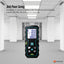 Tooleroo 70m Digital Laser Distance Measurer - LCD Area Volume Meter Tool
