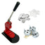 Tooleroo Button Badge Making Set - Maker + Moulds + Badges 25mm 32mm 58mm