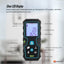 Tooleroo Digital Laser Distance Measurer - LCD Area Volume Meter Tool