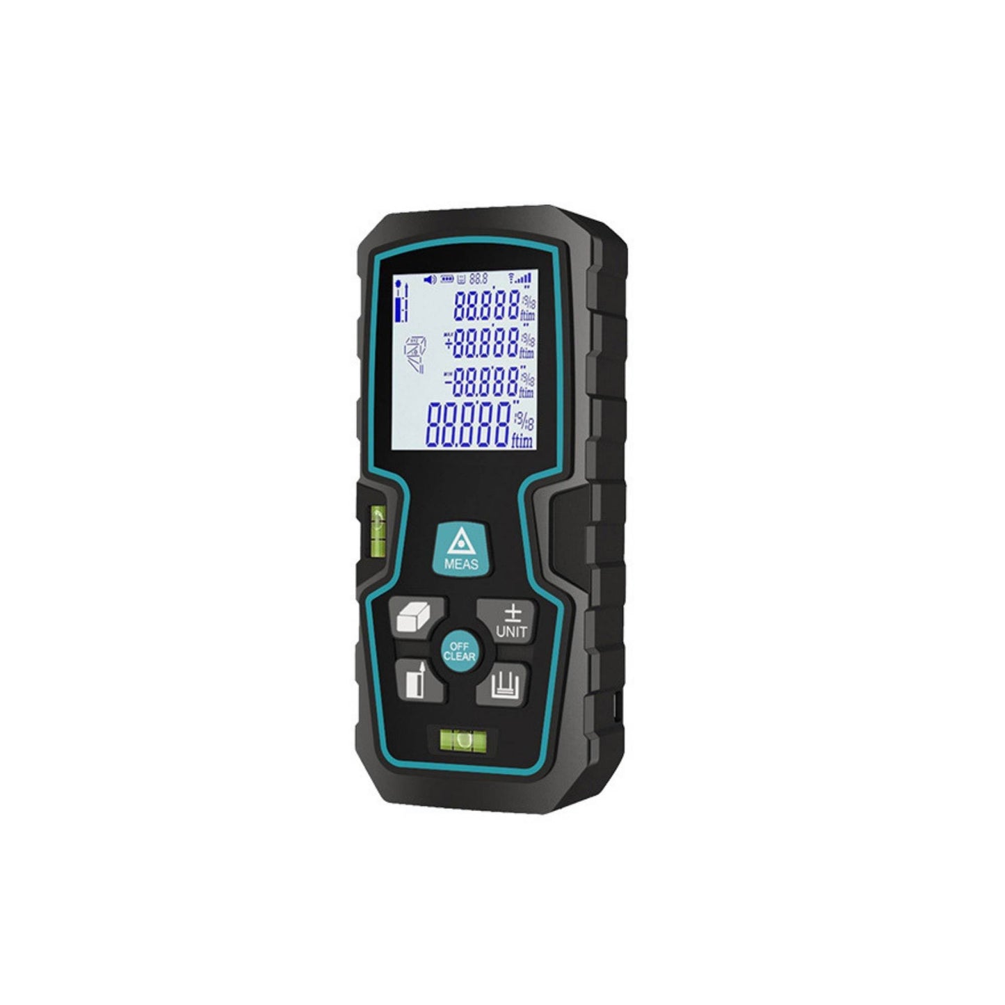 Tooleroo Digital Laser Distance Measurer - LCD Area Volume Meter Tool