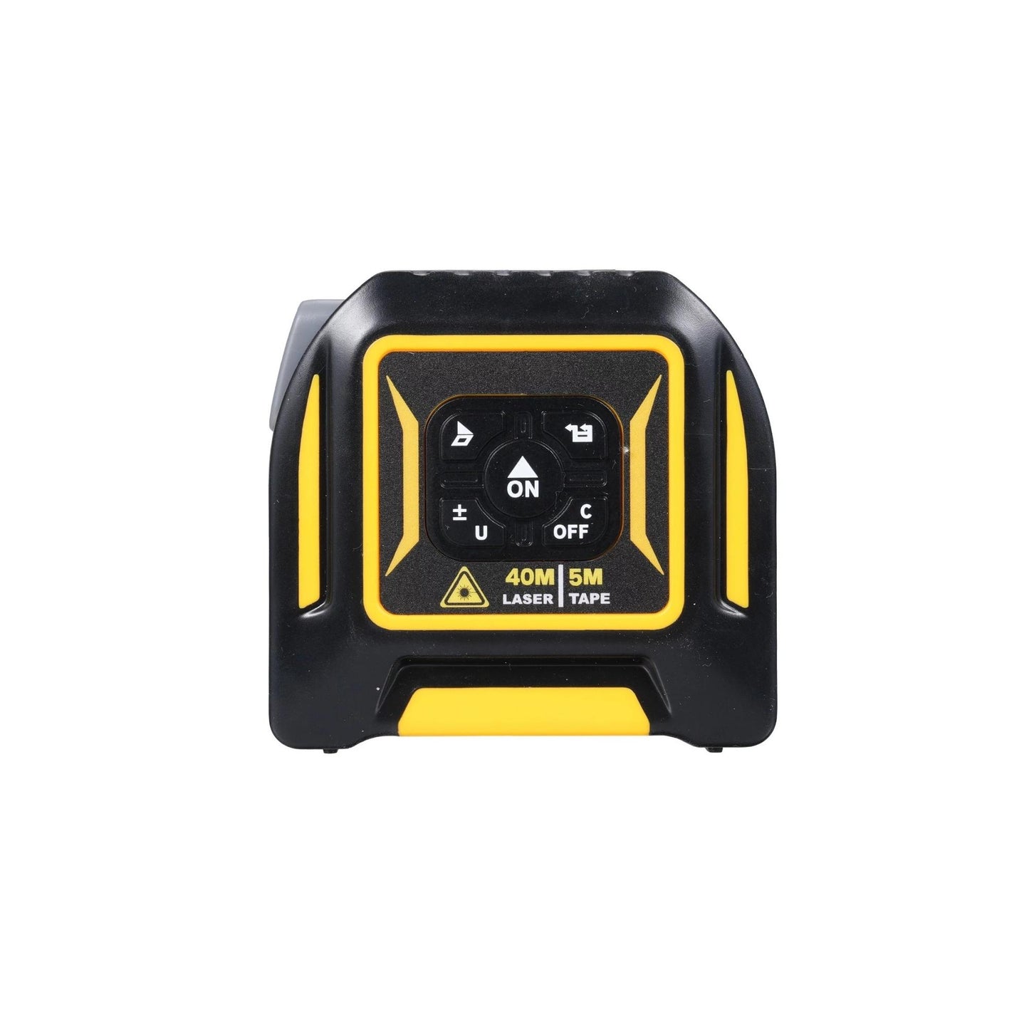 Tooleroo Digital Laser Tape Measure + 5m Steel Tape – 3-in-1 Cross Marking