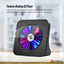 Tooleroo Portable CD Player Bluetooth FM Radio USB Rechargeable Black