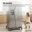 Tooleroo Washing Machine Stand - 200Kg Adjustable Wheeled Fridge Appliance Base