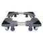 Tooleroo Washing Machine Stand - 200Kg Adjustable Wheeled Fridge Appliance Base