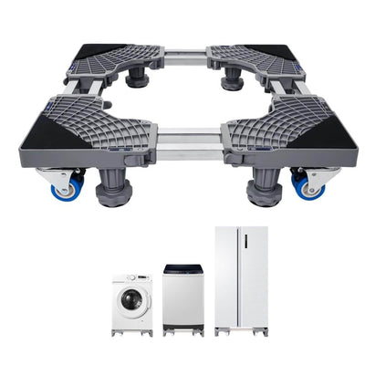 Tooleroo Washing Machine Stand - 200Kg Adjustable Wheeled Fridge Appliance Base