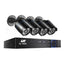 UL-TECH 1080P Security Camera System 4CH DVR with 4 CCTV Bullet Cameras