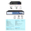 UL-TECH 1080P Security Camera System 8CH DVR with 8 CCTV Bullet Cameras