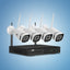 UL-tech Wireless CCTV Security System 8CH NVR 3MP 4 Square Cameras