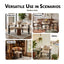 Artiss Dining Chairs Set of 4 Velvet Upholstered Barrel Chairs with Curved Armrests & Back Beige