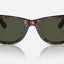 Unisex Ray Ban Sunglasses Rb2140 Original Wayfarer Classic Tortoise/Green - L
