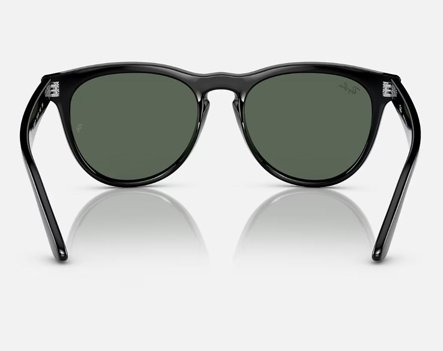 Unisex Ray Ban Sunglasses Rb4471 Iris Polished Black/ Dark Green Sunnies