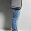 Unisex Vky Mateo Leather Messenger Shoulder Bag Handbag - Black