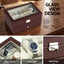Embellir 12 Grids Watch Box Organizer Case Jewelry Display Storage Showcase