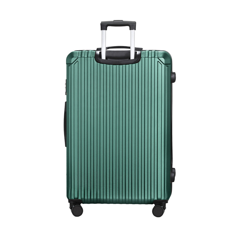 Wanderlite 28'' Luggage Travel Suitcase Set TSA Carry On Hard Case Green