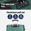 Wanderlite 28'' Luggage Travel Suitcase Set TSA Carry On Hard Case Green