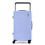 Wanderlite 28" Wide Handle Luggage Suitcase Travel TSA Lock Light Blue