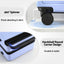 Wanderlite 28" Wide Handle Luggage Suitcase Travel TSA Lock Light Blue