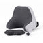 Wanderlite Travel Neck Pillow Portable for Airplane Memory Foam with Eyemask Earplugs Grey