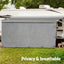 Weisshorn 12ft Caravan Awning Fabric & Privacy Screen RV Roll Out Sun Shade 3.4M