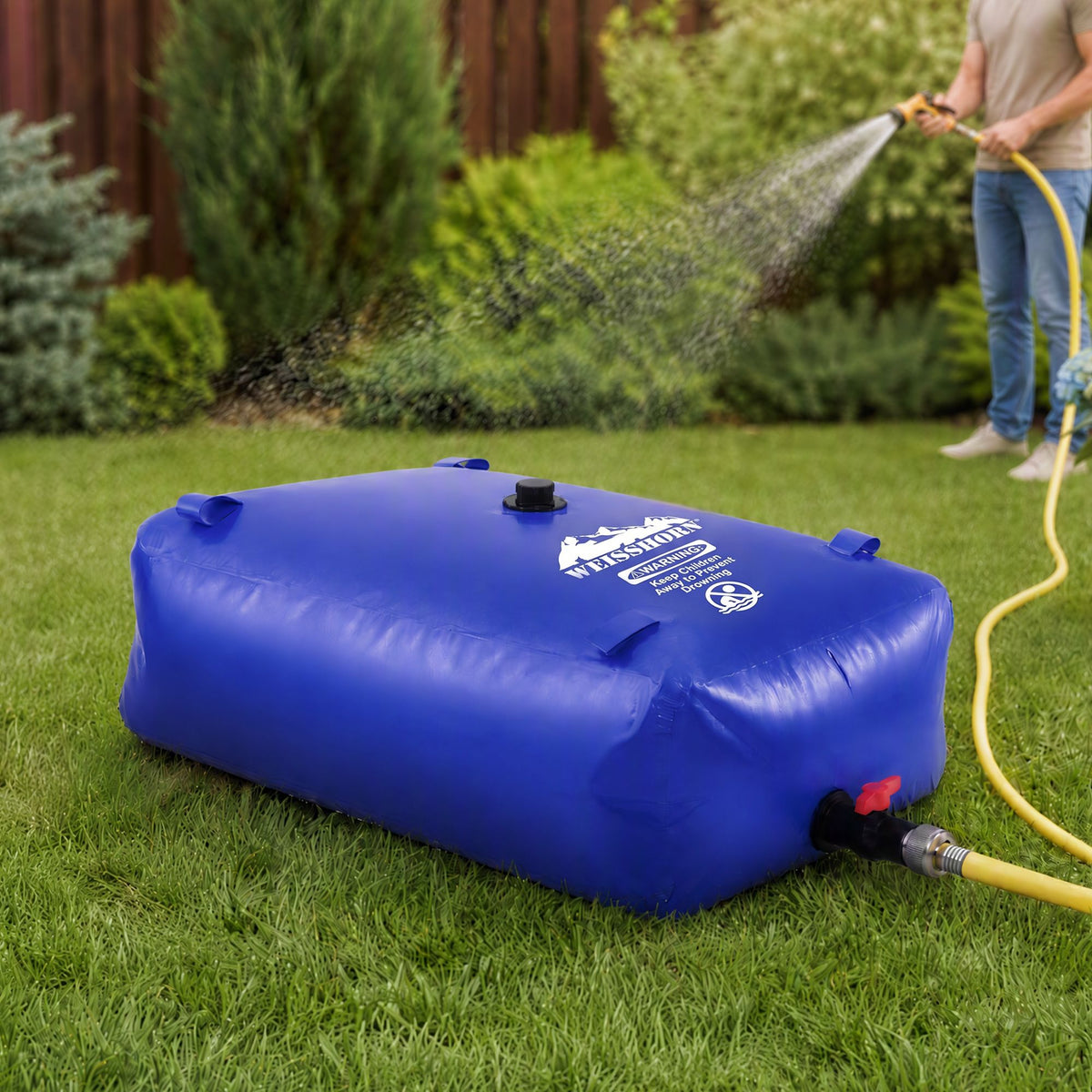 Weisshorn 240L Water Bladder Bag Portable Large Storage Tank Container Camping Outdoor