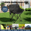 Weisshorn 3pc Camping Table Chair Set Outdoor Folding Aluminium Portable Picnic