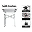 Weisshorn 3pc Camping Table Chair Set Outdoor Folding Aluminium Portable Picnic