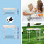 Weisshorn 3pc Camping Table Chair Set Outdoor Folding Aluminium Portable Picnic