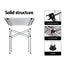 Weisshorn 3pc Camping Table Chair Set Outdoor Folding Aluminium Portable Picnic