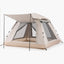 Weisshorn Camping Tent Family Shelter 210D Oxford Fabric Awning 210cm Khaki
